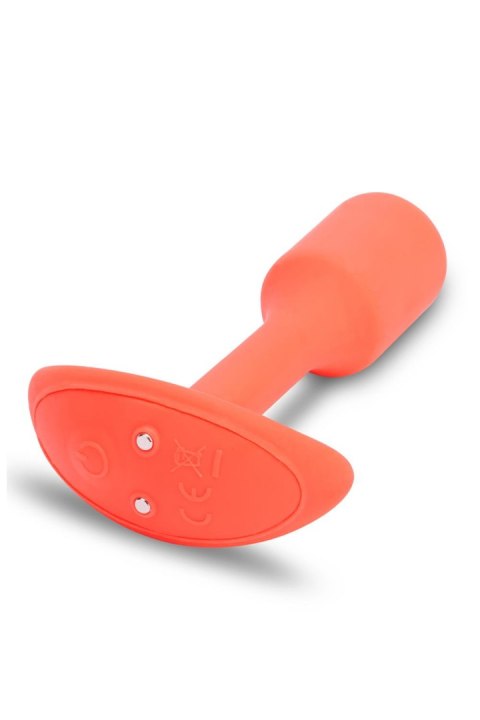 B-VIBE VIBRATING SNUG PLUG 1 ORANGE B-VIBE VIBRATING SNUG PLUG 1 ORANGE