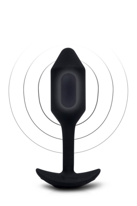 B-VIBE VIBRATING SNUG PLUG 2 BLACK B-VIBE VIBRATING SNUG PLUG 2 BLACK
