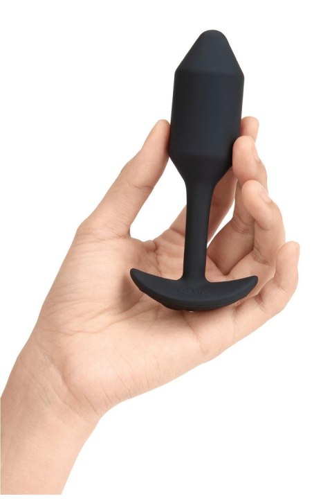 B-VIBE VIBRATING SNUG PLUG 2 BLACK B-VIBE VIBRATING SNUG PLUG 2 BLACK