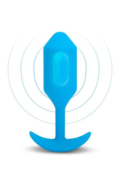 B-VIBE VIBRATING SNUG PLUG 3 BLUE B-VIBE VIBRATING SNUG PLUG 3 BLUE