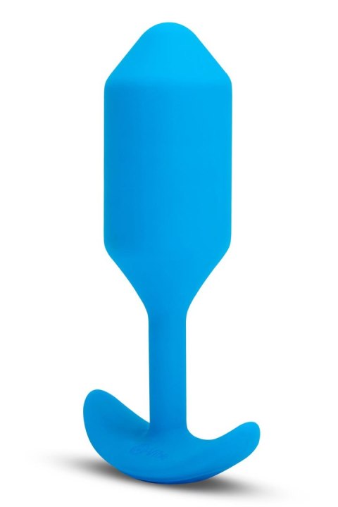 B-VIBE VIBRATING SNUG PLUG 3 BLUE B-VIBE VIBRATING SNUG PLUG 3 BLUE