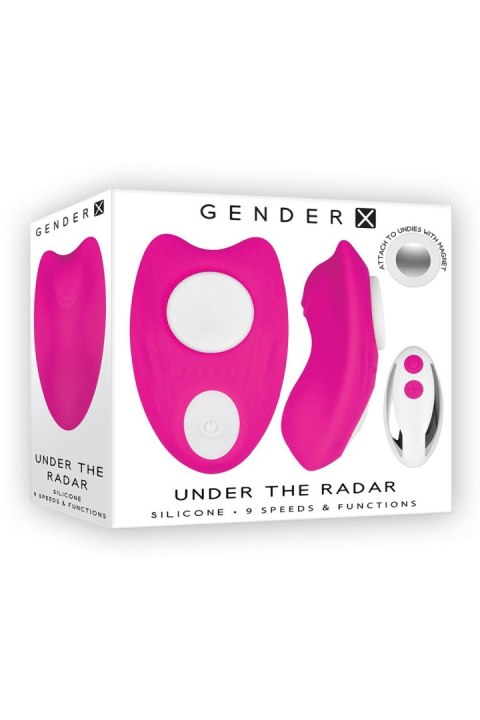 GENDER X UNDER THE RADAR GENDER X UNDER THE RADAR