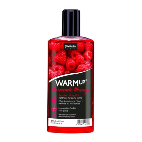 JOYDIVISION olejek do masażu WARMup Raspberry 150 ml JOYDIVISION olejek do masażu WARMup Raspberry 150 ml