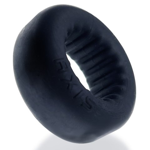Oxballs - Axis Rib Griphold Cockring Ice Black Oxballs - Axis Rib Griphold Cockring Ice Black