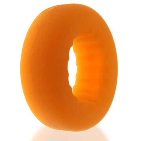 Oxballs - Axis Rib Griphold Cockring Ice Orange Oxballs - Axis Rib Griphold Cockring Ice Orange