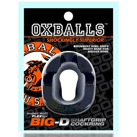 Oxballs - Big-D Shaft Grip Cockring Black Oxballs - Big-D Shaft Grip Cockring Black
