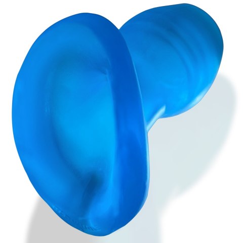 Oxballs - Glowhole-1 Hollow Buttplug with Led Light Small Blue Oxballs - Glowhole-1 Hollow Buttplug with Led Light Small Blue