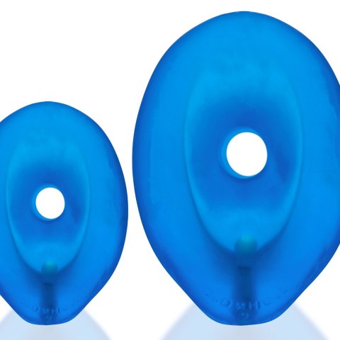 Oxballs - Glowhole-1 Hollow Buttplug with Led Light Small Blue Oxballs - Glowhole-1 Hollow Buttplug with Led Light Small Blue
