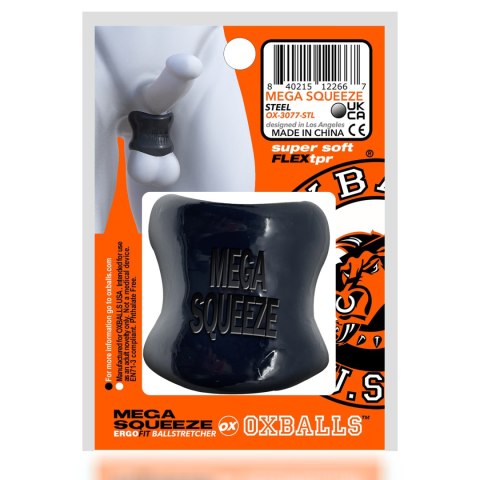 Oxballs - Mega Squeeze Ergofit Ballstretcher Black Oxballs - Mega Squeeze Ergofit Ballstretcher Black