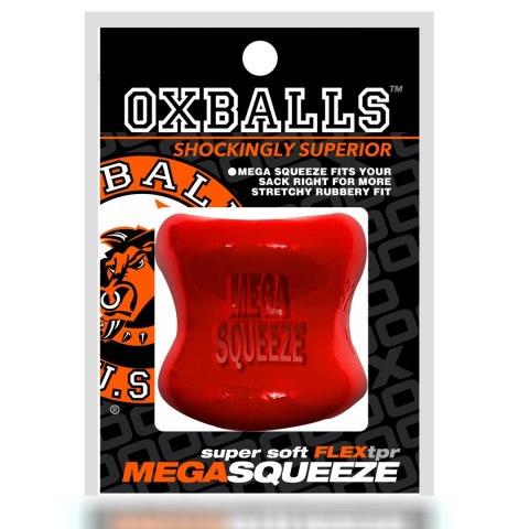 Oxballs - Mega Squeeze Ergofit Ballstretcher Red Oxballs - Mega Squeeze Ergofit Ballstretcher Red