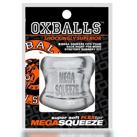 Oxballs - Mega Squeeze Ergofit Ballstretcher Transp. Oxballs - Mega Squeeze Ergofit Ballstretcher Transp.