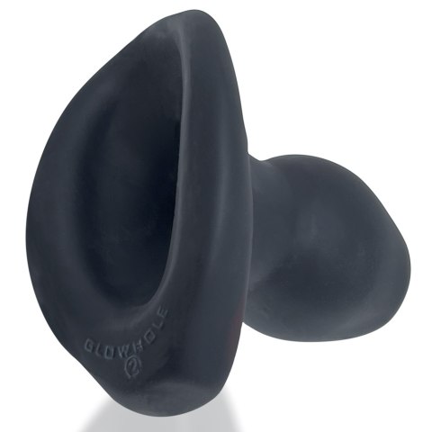Oxballs - Morphhole-1 Gaper Plug Ice Small Black Oxballs - Morphhole-1 Gaper Plug Ice Small Black