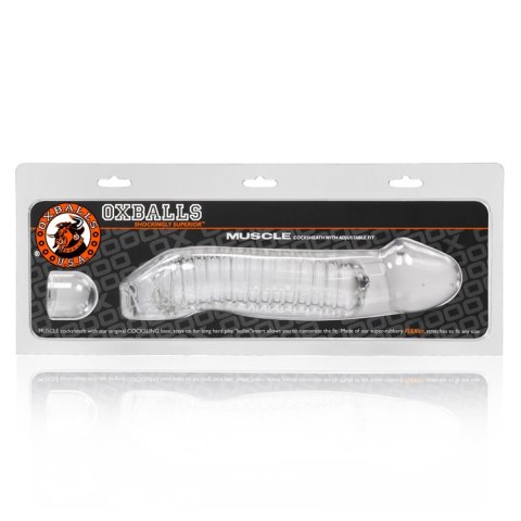 Oxballs - Muscle Cocksheath Transp. Oxballs - Muscle Cocksheath Transp.