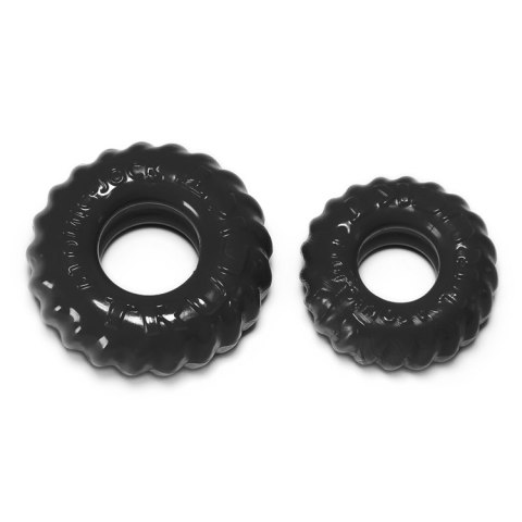 Oxballs - Truckt Cockring 2 pcs Black Oxballs - Truckt Cockring 2 pcs Black