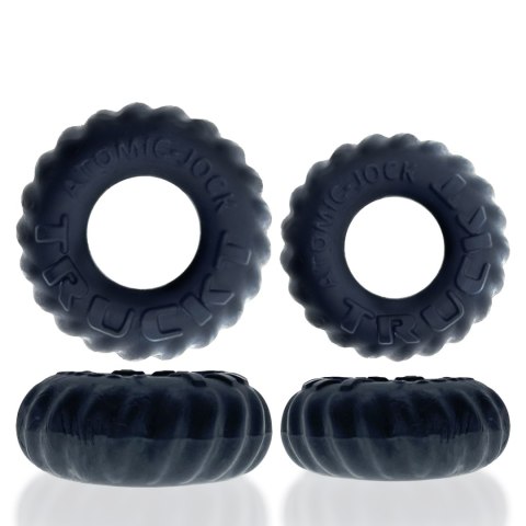 Oxballs - Truckt Cockring Special Edition Night 2 pcs Black Oxballs - Truckt Cockring Special Edition Night 2 pcs Black
