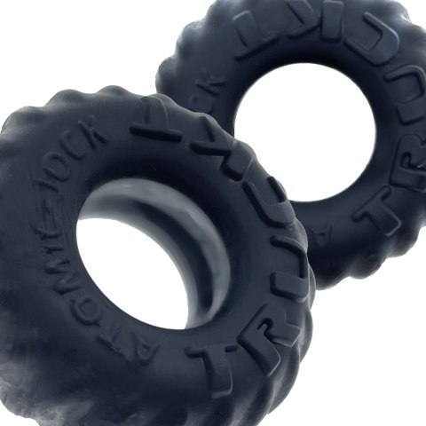 Oxballs - Truckt Cockring Special Edition Night 2 pcs Black Oxballs - Truckt Cockring Special Edition Night 2 pcs Black