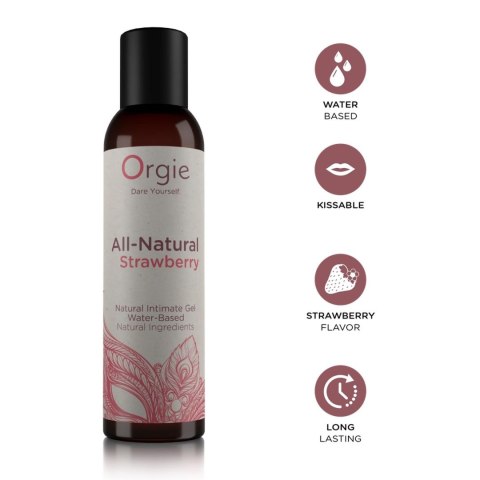 ORGIE All - Natural Strawberry 150 ml ORGIE All - Natural Strawberry 150 ml