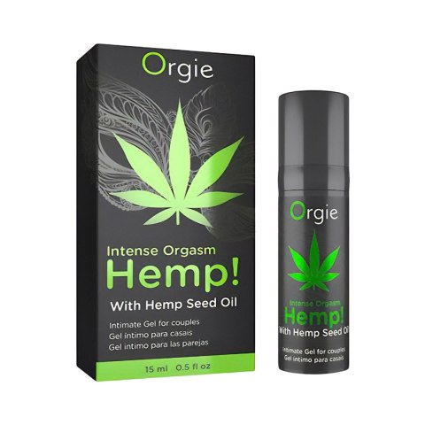 ORGIE Żel-HEMP! - INTENSE ORGASM - 15 ML ORGIE Żel-HEMP! - INTENSE ORGASM - 15 ML
