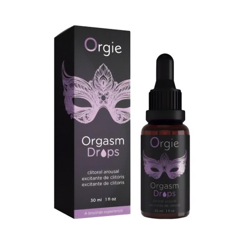 ORGIE Żel-ORGASM DROPS - CLITORAL AROUSAL - 30ML ORGIE Żel-ORGASM DROPS - CLITORAL AROUSAL - 30ML