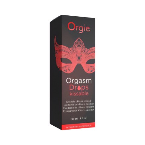 ORGIE Żel-ORGASM DROPS KISSABLE - 30 ML ORGIE Żel-ORGASM DROPS KISSABLE - 30 ML