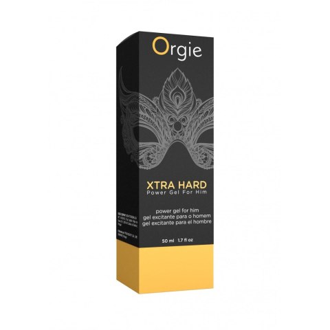 ORGIE Żel-ORGIE Xtra Hard Gel 50ml. ORGIE Żel-ORGIE Xtra Hard Gel 50ml.