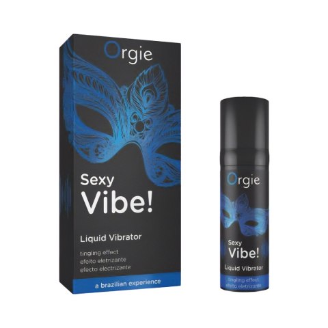 ORGIE Żel-SEXY VIBE! - LIQUID VIBRATOR - 15 ML ORGIE Żel-SEXY VIBE! - LIQUID VIBRATOR - 15 ML