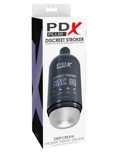 Pipedream PDX Plus - Shower Therapy - Deep Cream Pipedream PDX Plus - Shower Therapy - Deep Cream