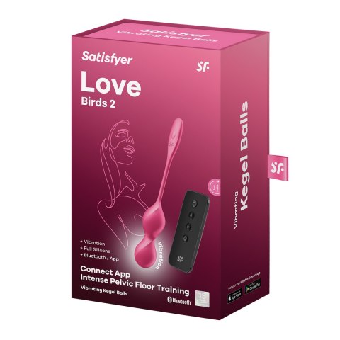 Satisfyer Love Birds 2 - stymulacja punktu G - różowy Satisfyer Love Birds 2 - stymulacja punktu G - różowy
