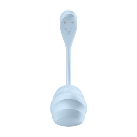 Satisfyer Smooth Petal Connect App - wibrator dla par - jasnoniebieski Satisfyer Smooth Petal Connect App - wibrator dla par - jasnoniebieski