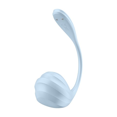 Satisfyer Smooth Petal Connect App - wibrator dla par - jasnoniebieski Satisfyer Smooth Petal Connect App - wibrator dla par - jasnoniebieski