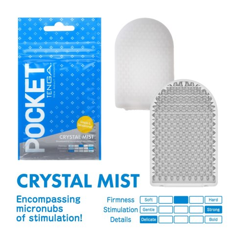 Tenga - Pocket Stroker Crystal Mist Tenga - Pocket Stroker Crystal Mist