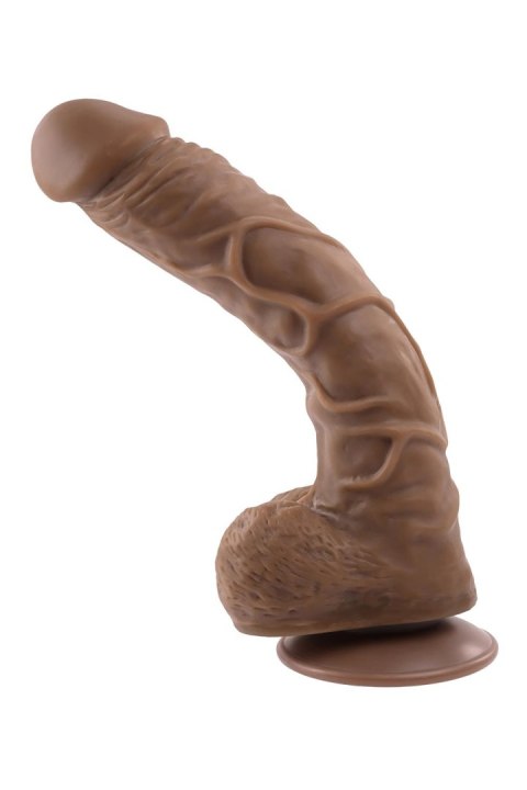 GENDER X 10 INCH 25 CM FLEXSKIN POSEABLE TRUE FEEL DILDO DARK GENDER X 10 INCH 25 CM FLEXSKIN POSEABLE TRUE FEEL DILDO DARK