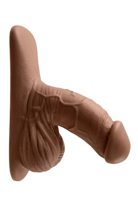 GENDER X 4 INCH SILICONE PACKER DARK GENDER X 4 INCH SILICONE PACKER DARK