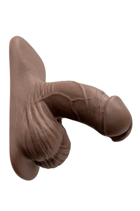 GENDER X 4 INCH SILICONE PACKER DARK GENDER X 4 INCH SILICONE PACKER DARK