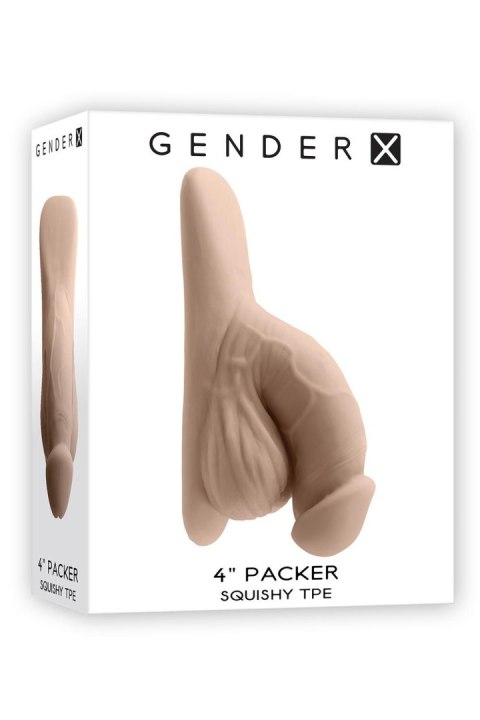 GENDER X 4INCH PACKER LIGHT FLESH GENDER X 4INCH PACKER LIGHT FLESH