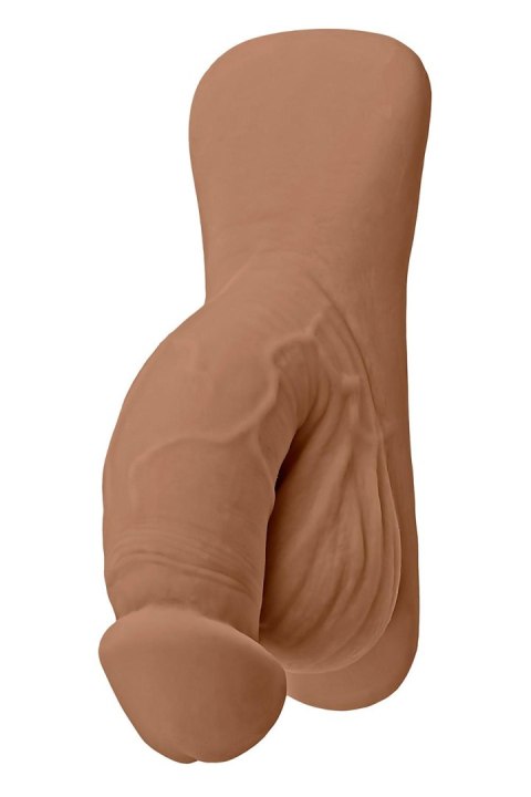 GENDER X 4INCH PACKER, MOCCA FLESH GENDER X 4INCH PACKER, MOCCA FLESH