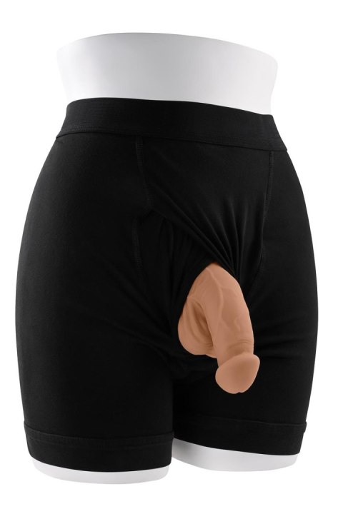 GENDER X 4INCH PACKER, MOCCA FLESH GENDER X 4INCH PACKER, MOCCA FLESH