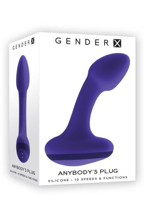 GENDER X ANYBODY'S PLUG GENDER X ANYBODY'S PLUG