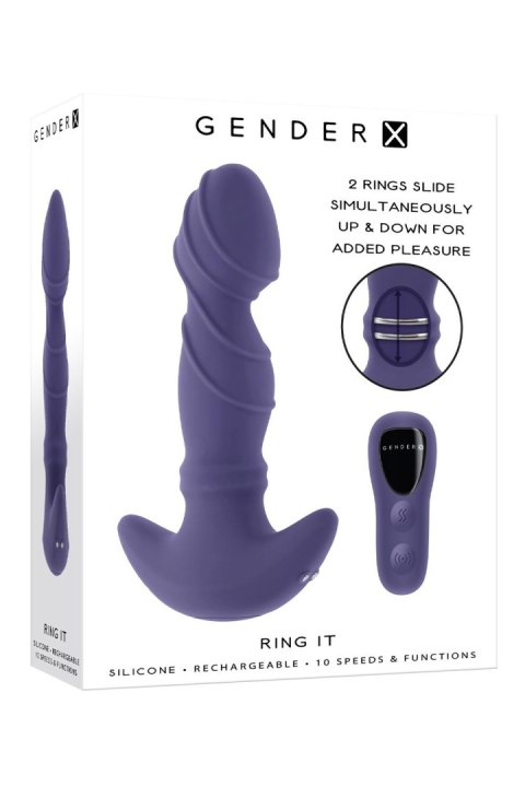 GENDER X RING IT GENDER X RING IT