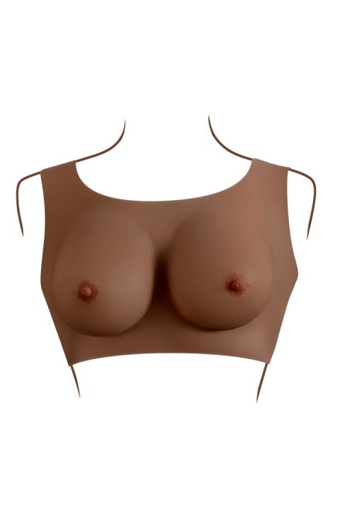 GENDER X UNDERGARMENTS - PLATE C-CUP DARK GENDER X UNDERGARMENTS - PLATE C-CUP DARK
