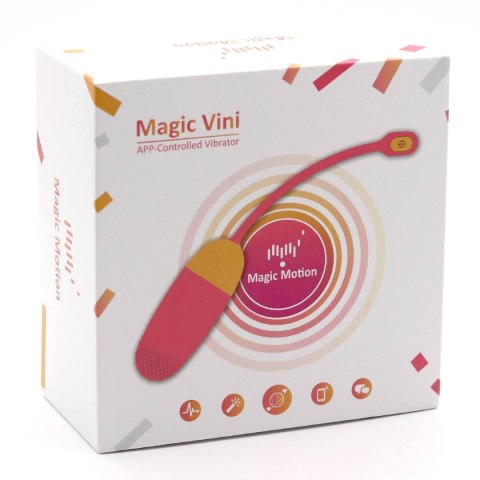 Jajko wibrujące Vini Magic Motion koralowe Jajko wibrujące Vini Magic Motion koralowe