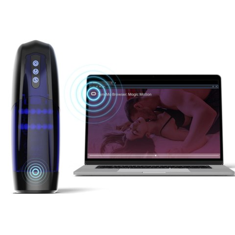 Magic Motion - Masturbator sterowany aplikacją Xone Blue Magic Motion - Masturbator sterowany aplikacją Xone Blue