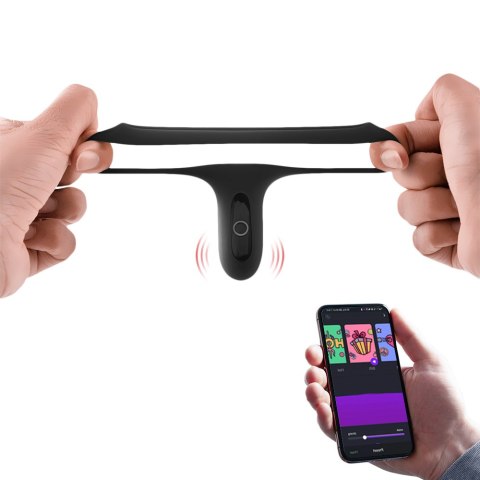 Magic Motion - Rise Smart Wearable Cockring Czarny Magic Motion - Rise Smart Wearable Cockring Czarny