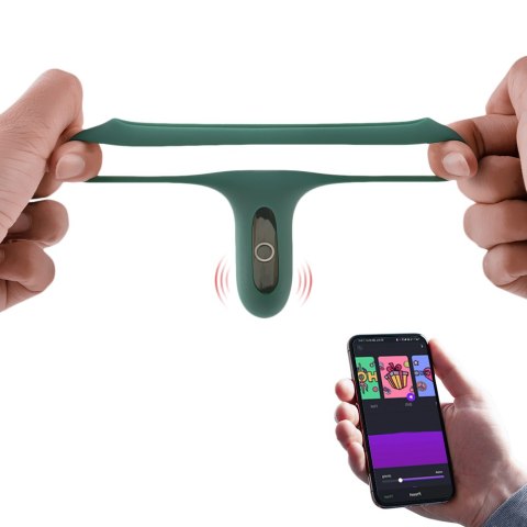 Magic Motion - Rise Smart Wearable Cockring Green Magic Motion - Rise Smart Wearable Cockring Green