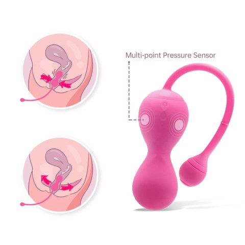 Magic Motion - Smart Kegel Master Balls różowy Magic Motion - Smart Kegel Master Balls różowy
