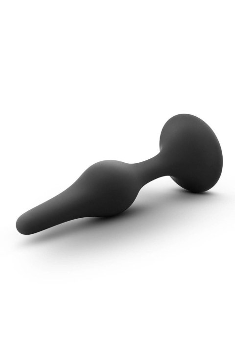 ANAL ADVENTURES PLATINUM SILICONE BEGINNER PLUG MEDIUM BLACK ANAL ADVENTURES PLATINUM SILICONE BEGINNER PLUG MEDIUM BLACK