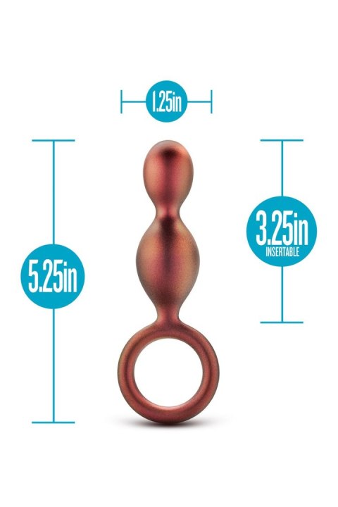 BLUSH ANAL ADVENTURES MATRIX DUO LOOP PLUG COPPER BLUSH ANAL ADVENTURES MATRIX DUO LOOP PLUG COPPER