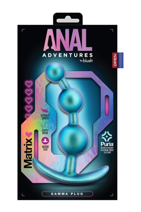 BLUSH ANAL ADVENTURES MATRIX GAMMA PLUG NEPTUNE TEAL BLUSH ANAL ADVENTURES MATRIX GAMMA PLUG NEPTUNE TEAL