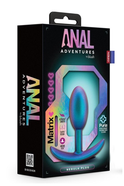 BLUSH ANAL ADVENTURES MATRIX NEBULA PLUG LUNAR BLUE BLUSH ANAL ADVENTURES MATRIX NEBULA PLUG LUNAR BLUE