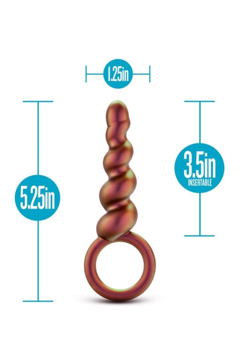 BLUSH ANAL ADVENTURES MATRIX SPIRAL LOOP PLUG COPPER BLUSH ANAL ADVENTURES MATRIX SPIRAL LOOP PLUG COPPER
